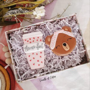 Biscuits réalisés par Vanille et Coton sur le thème de la fête des mères