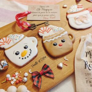 Biscuits à offrir au Père Noël
