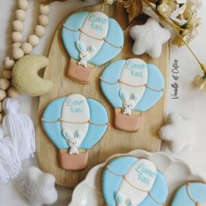 Biscuits anniversaire nom enfant