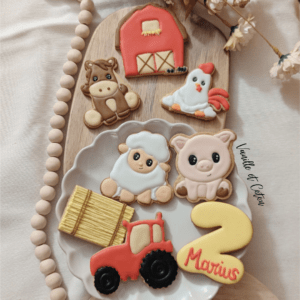 Biscuits animaux de la ferme