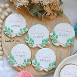 Biscuits nature glaçage naissance