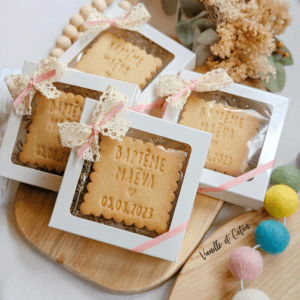 Biscuits sablés pur beurre emporte-pièces personnalisés